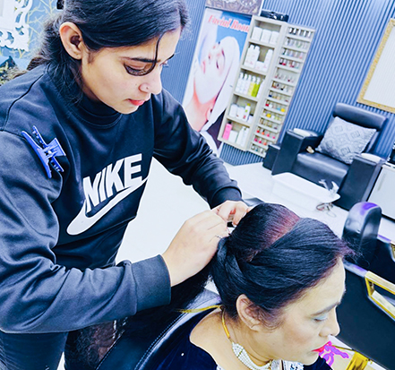 hair styling